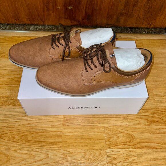 Men\'s Aldo Hofveld Flex Cognac Derby Dress Shoes - US Men\'s 10.5 - Worn once! main image 5